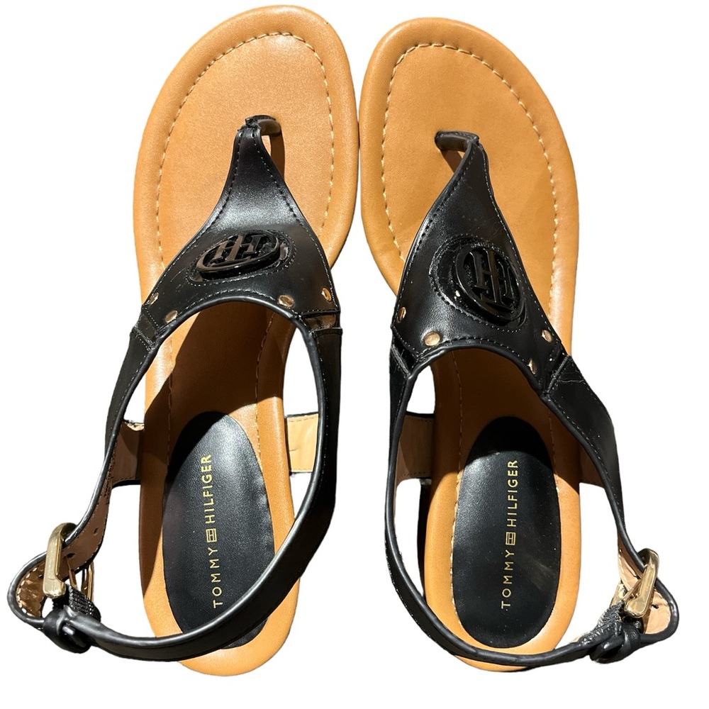 Tommy Hilfiger Black thong Sandals